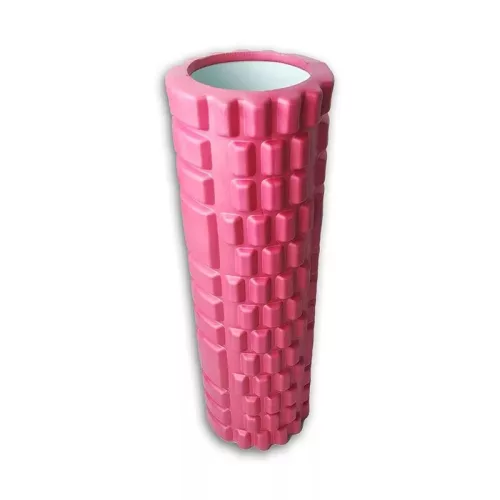 SMR masszázs henger masszírozó 60x14 cm – pink, PRO-Sport