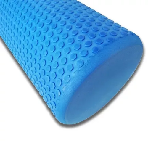 SMR masszázs henger jóga roller 90x15 cm-es kék PRO-Sport