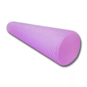   SMR, Pilates masszázs henger jóga roller 90x15 cm-es lila PRO-Sport