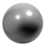   Óriás 110 cm-es Gimnasztikai labda + PUMPA Durranásmentes PRO-Sport ezüst szürke AKCIÓS