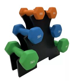 Neoprén súlyzókészlet állvánnyal, 12 kg – PRO-Sport