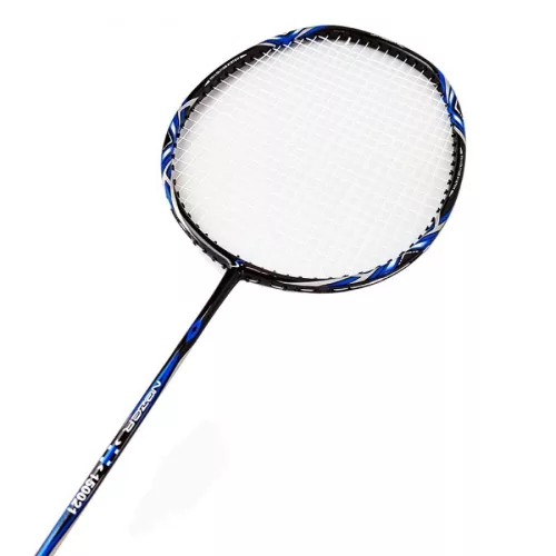 Tollaslabda ütő – full karbon, fekete-kék – PRO-Sport