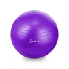 Gimnasztikai labda 85 cm lila – durranásmentes, pumpával - Salta