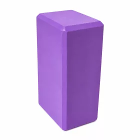 Jóga tégla 120 g 23x15x7,5 cm LILA színben PRO-Sport