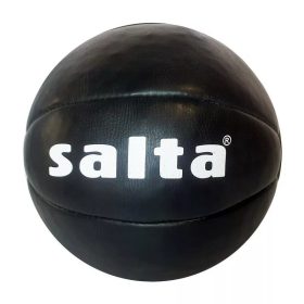 Medicinlabda, bőr fekete, 5 kg Salta