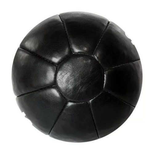 Medicinlabda, bőr fekete, 5 kg Salta
