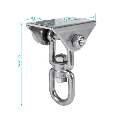 Plafonrögzítő forgó konzol bokszzsákhoz, hintához – PRO-Sport X-Mount, 160 kg