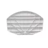 Kosárpalánk erősített PVC – 120x80 cm, PRO-Sport