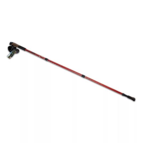 Túrabot állítható hosszúsággal, alumínium, 68-138 cm, piros – Salta