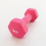 PRO-Sport neoprén súlyzó 3 kg-os kézi súlyzó pink