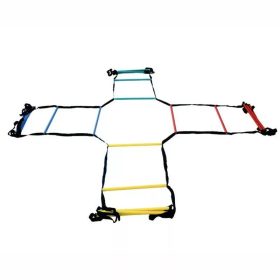   Keresztlétra, 2x2 m – koordinációs taktikai rács, hordtáskával – PRO-Sport