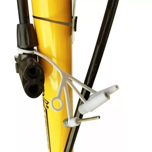 Kézi pumpa nyomásmérővel – univerzális, 62 cm, 4 Bar – PRO-Sport