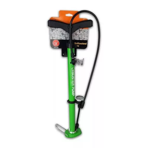 Kézi pumpa nyomásmérővel – univerzális, 62 cm, 4 Bar – PRO-Sport