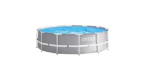 Vízforgatós medence szett, fémvázas 305x76 cm INTEX PRISM FRAME POOL 26702