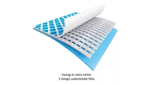 Vízforgatós medence szett, fémvázas 305x76 cm INTEX PRISM FRAME POOL 26702