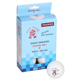   Pingponglabda szett, 6 db – 1 csillagos, 40 mm – Giant Dragon Standard