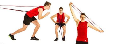 Power agility band erősítő szalag, 11–29 kg – fekete, 208 cm – PRO-Sport