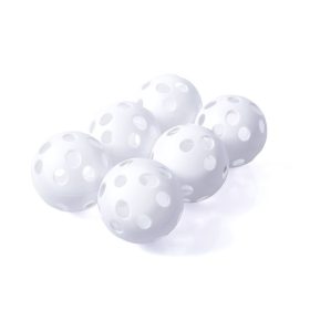 Floorball labda szett 6 db – 70 mm fehér – PRO-Sport