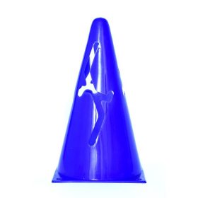   Bója műanyag, 23 cm – puha, összenyomható, kék – PRO-Sport