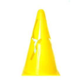   Bója műanyag, 23 cm – puha, összenyomható, sárga – PRO-Sport