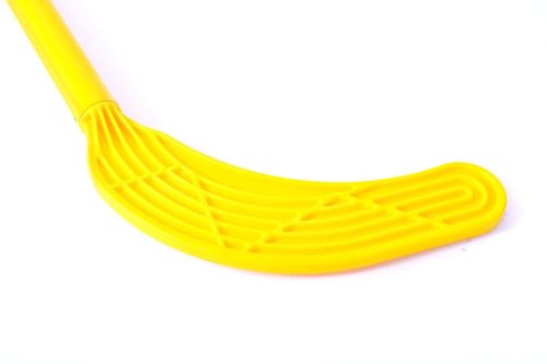Floorball ütő 86 cm – egyenes fej, sárga – PRO-Sport