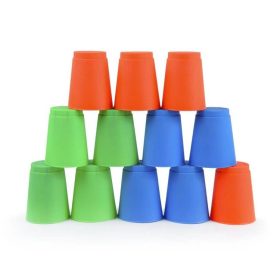 Speed cups sport pohár készlet – 12 db, ZÖLD, SMJ