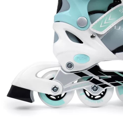 Görkorcsolya állítható 38-41 Girl Menta SMJ Sport