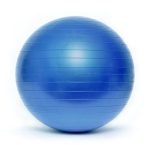 Gimnasztikai labda PREMIUM Durranásmentes 55 cm pumpával SMJ Kék
