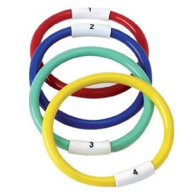 Vízben merülő karikák – 4 darabos szett - SMJ