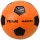 Szivacsfocilabda 22 cm narancs-fekete Foam Master – SMJ Sport