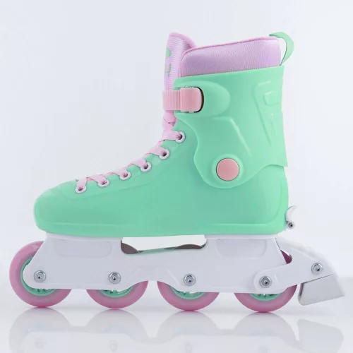 Retro állítható görkorcsolya 31-34 Menta-Pink SMJ Sport