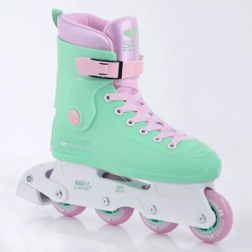 Retro állítható görkorcsolya 35-38 Menta-Pink SMJ Sport