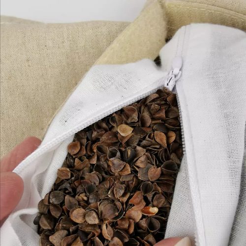 Akupresszúrás matrac, tűpárna, iplikátor, párnával PREMIUM ECO Len, kókusz, táskával SMJ