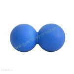   Masszírozó labda Dupla (Lacrosse ball) PRO-Sport,  kemény Kék színű