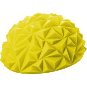   Egyensúlyozó masszázs félgömb, gyémánt mintás 1 db Sárga Springos