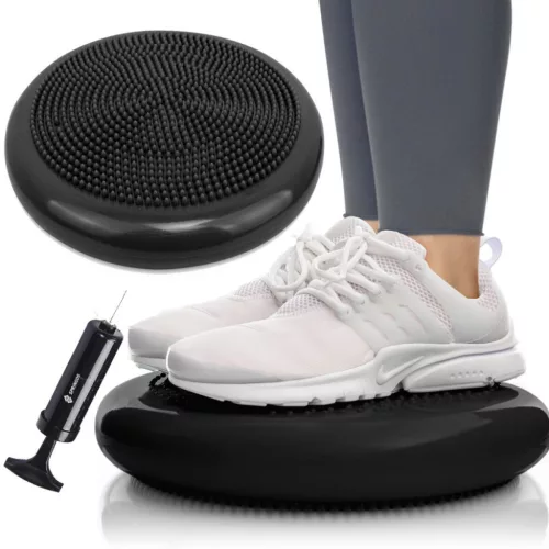 Egyensúlypárna Dynair párna Fekete Springos