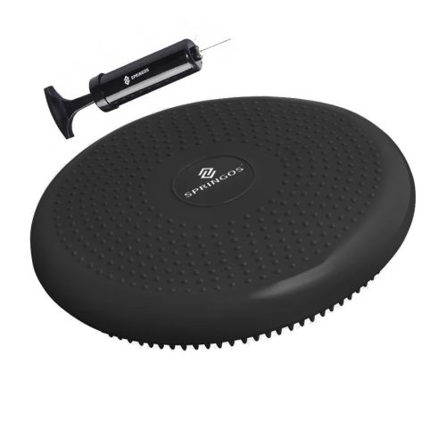 Egyensúlypárna Dynair párna Fekete Springos