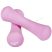 Springos neoprén súlyzó pár 2x1,5 kg-os világos rózsaszín ergonomikus