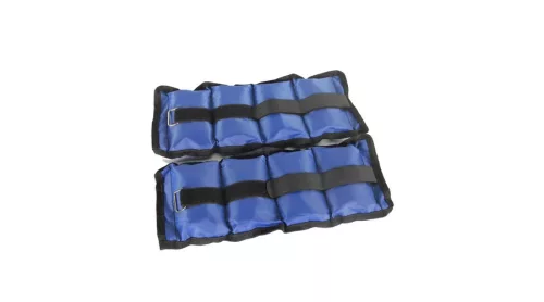 Kéz- lábsúly, csukló- bokasúly 2×1 kg, kék PRO-Sport 