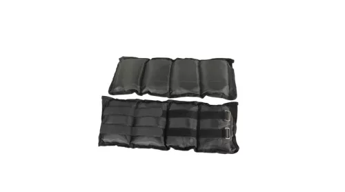 Csukló- és bokasúly, kéz- és lábsúly 2×2 kg, fekete, PRO-Sport