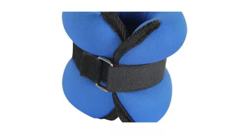 Kéz- lábsúly, csukló- bokasúly 2×1 kg, kék, PRO-Sport
