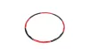 Masszázs hullahopp / tornakarika – 100 cm, piros-fekete – PRO-Sport