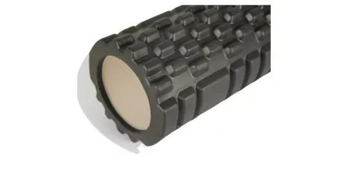 SMR masszázs henger, fekete 33 × 14 cm – S-Sport COLOUR