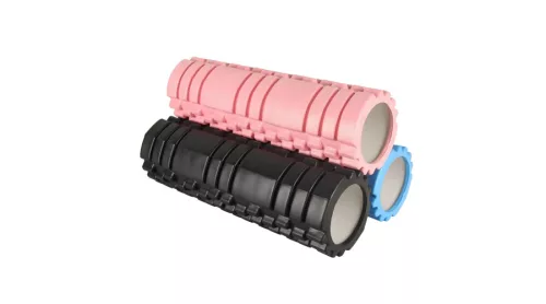 SMR masszázs henger fekete 45 × 14 cm – S-Sport COLOUR