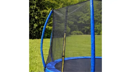 Trambulin védőháló 305 cm ívelt 8 oszlopos CRANE – Spartan