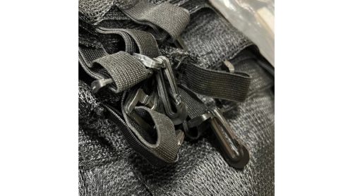 Trambulin védőháló 305 cm ívelt 8 oszlopos CRANE – PRO-Sport