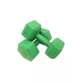 Kézisúlyzó, PVC, hatszögletű 2x3 kg – Spartan