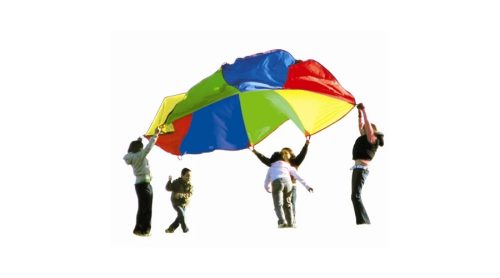 Kooperációs ejtőernyő, 16 füles, 6 m - PRO-Sport