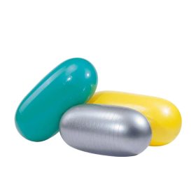 Ovális gimnasztikai labda, ezüst - Spartan