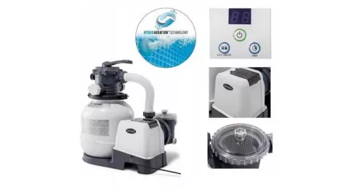 Vízforgató, homokszűrős INTEX 26648 - Új Hydro Aeration Technology